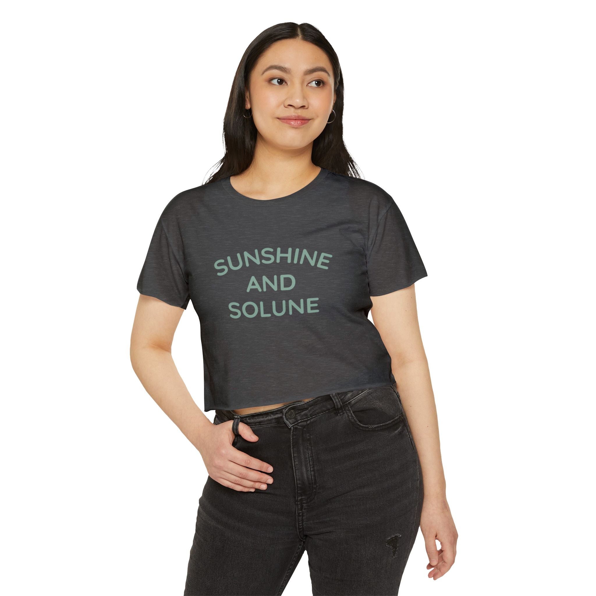Sunshine and Solune Crop Top – Women’s Festival Tee