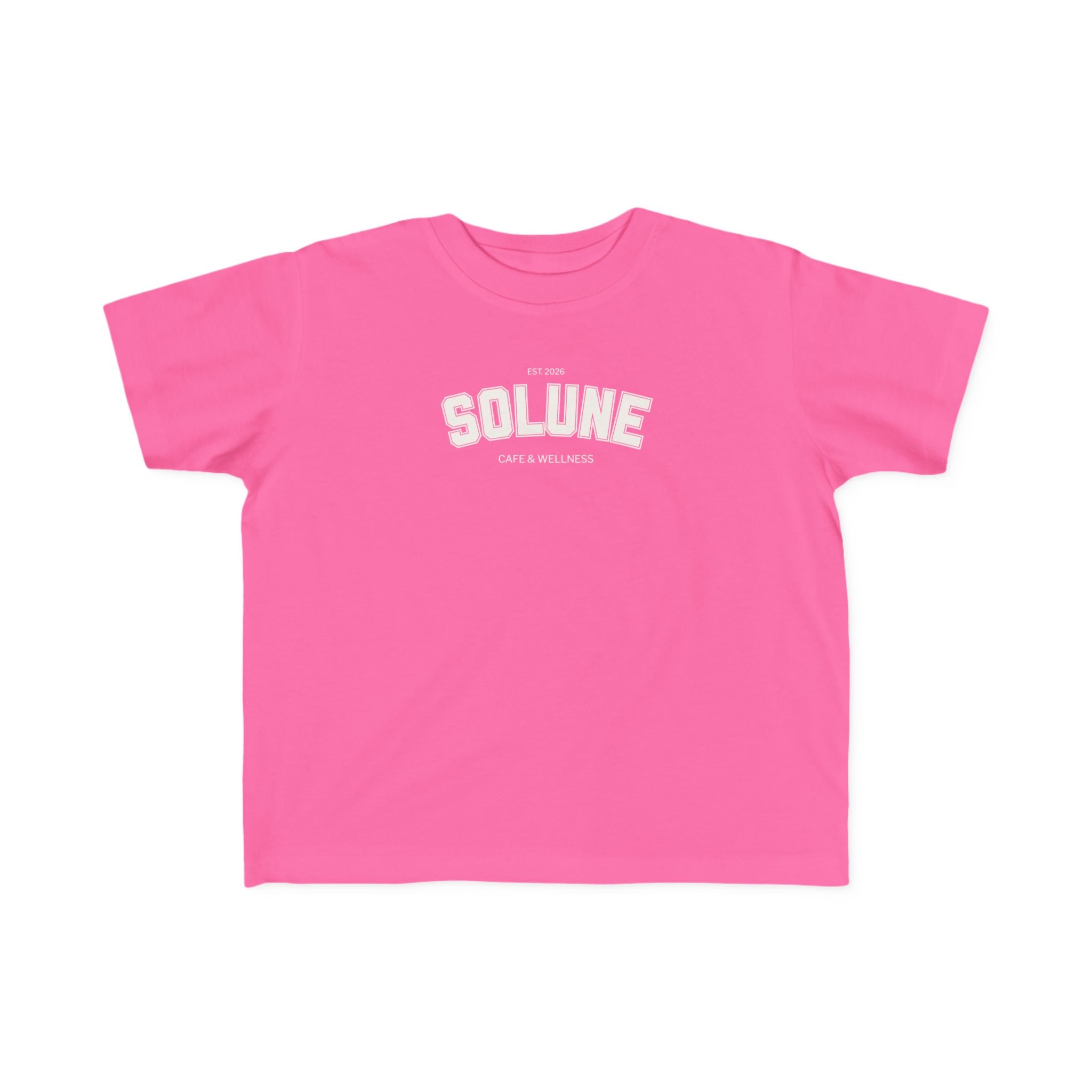 Toddler White Jersey Tee — Soft Everyday Toddler T‑Shirt