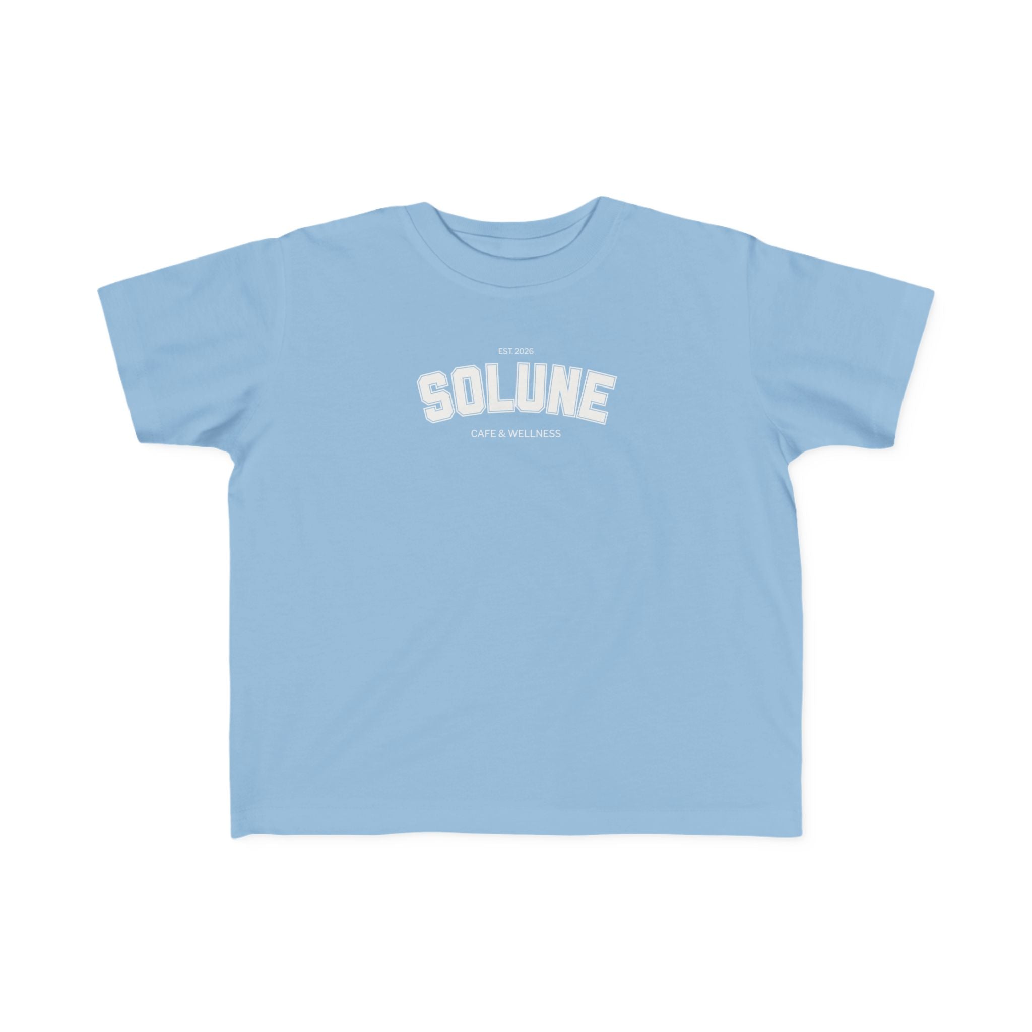 Toddler White Jersey Tee — Soft Everyday Toddler T‑Shirt