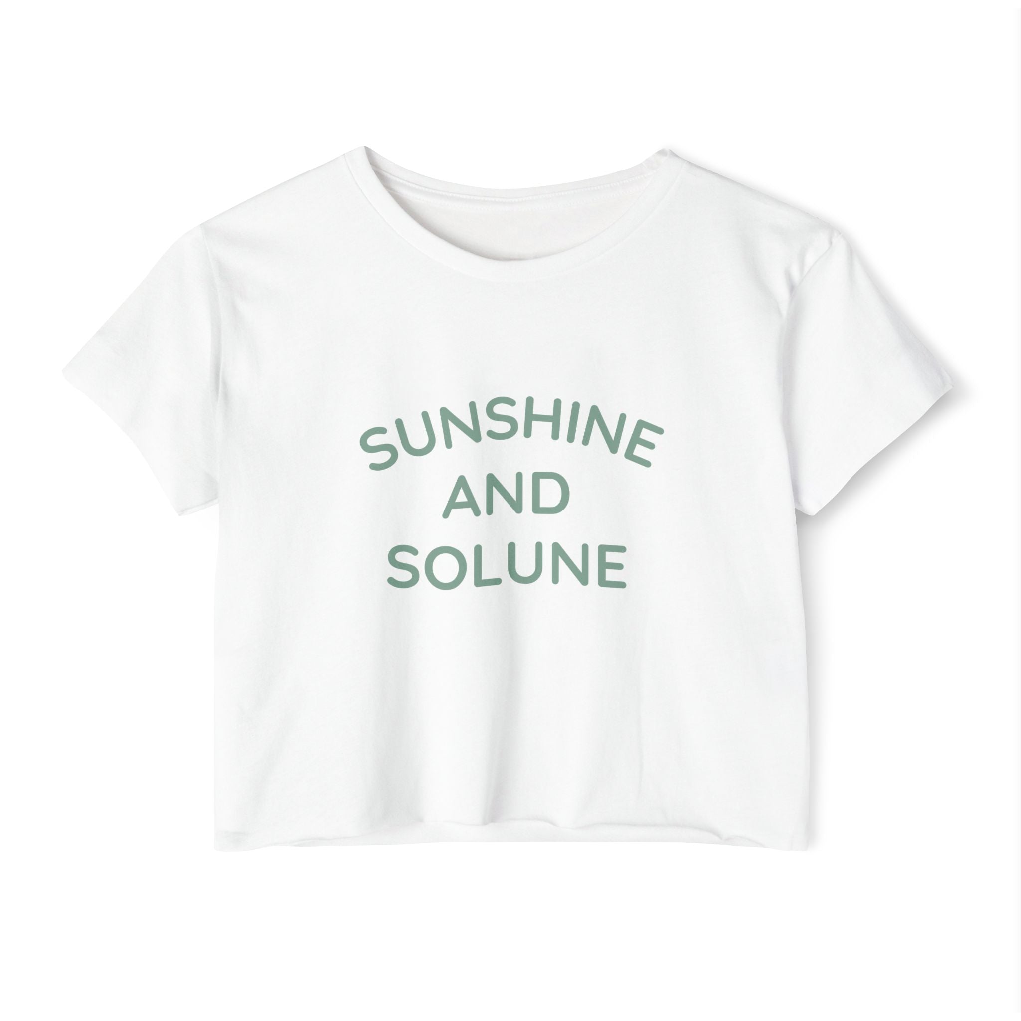 Sunshine and Solune Crop Top – Women’s Festival Tee