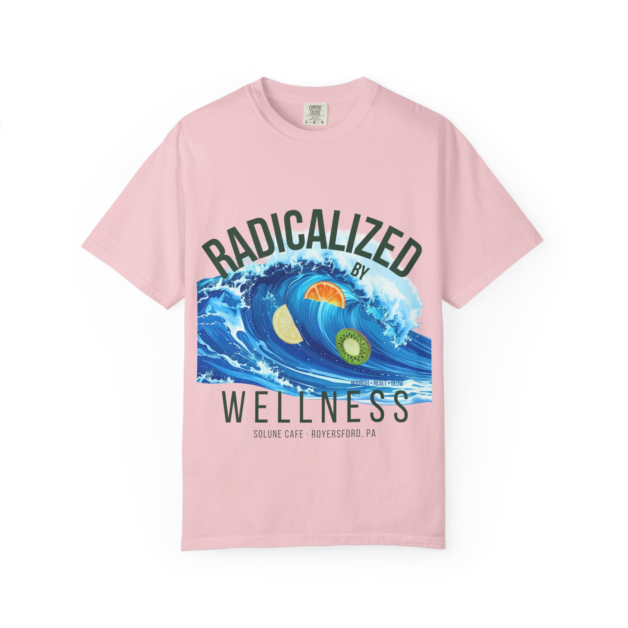 Radicalized by Wellness T-Shirt — Surf Wave Wellness Graphic Tee