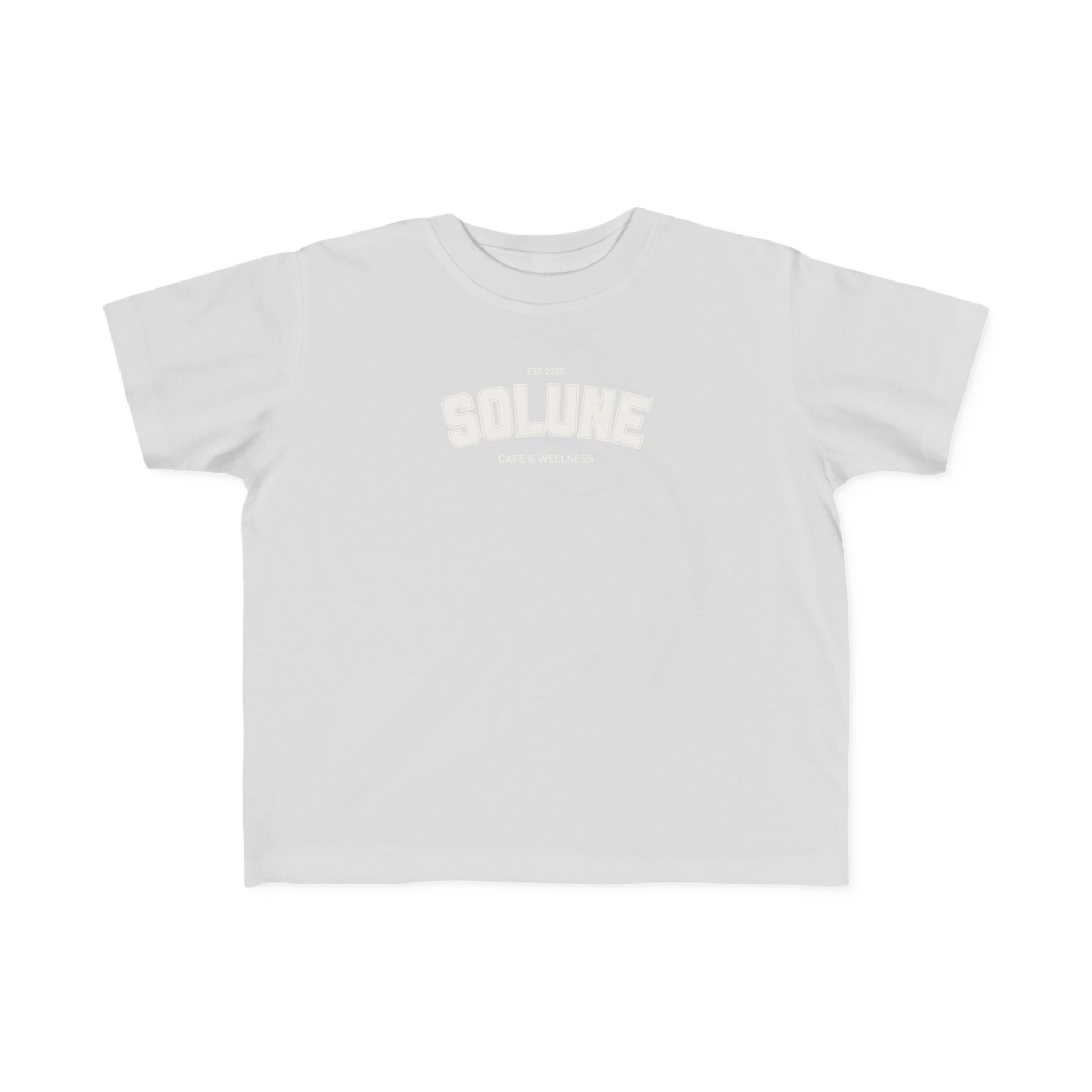 Toddler White Jersey Tee — Soft Everyday Toddler T‑Shirt