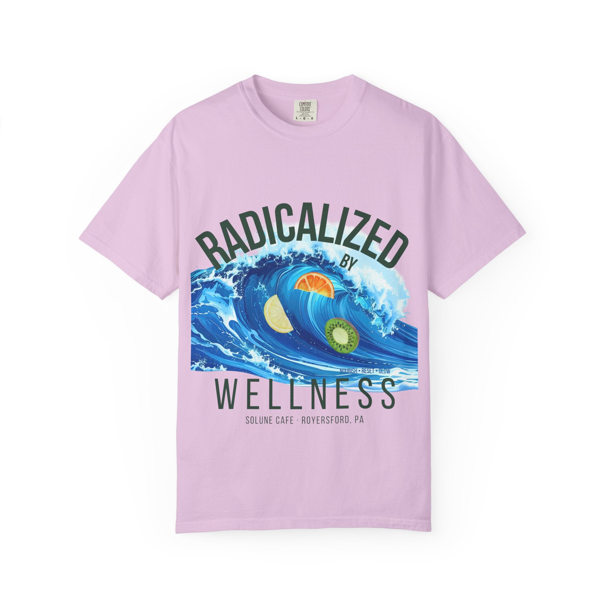 Radicalized by Wellness T-Shirt — Surf Wave Wellness Graphic Tee